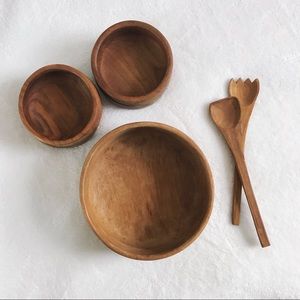 Vtg 7 Piece Goodwood Teak Set